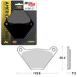 SBS HIGH POWER & NOISE REDUCTION CARBON FRONT BRAKE PAD (6510513108) - DRIVEN Canada's Powersports 6510513108