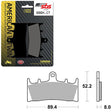 SBS HIGH POWER & NOISE REDUCTION CARBON FRONT BRAKE PAD (6510686108) - DRIVEN Canada's Powersports 6510686108