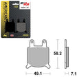 SBS HIGH POWER & NOISE REDUCTION CERAMIC FRONT BRAKE PAD (6490560108) - DRIVEN Canada's Powersports 6490560108