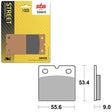 SBS PERFORMANCE HS SINTER FRONT BRAKE PAD (6250506108) - DRIVEN Canada's Powersports 6250506108