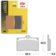 SBS PERFORMANCE HS SINTER FRONT BRAKE PAD (6250566108) - DRIVEN Canada's Powersports 6250566108