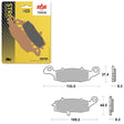 SBS PERFORMANCE HS SINTER FRONT BRAKE PAD (6250704108) - DRIVEN Canada's Powersports 6250704108