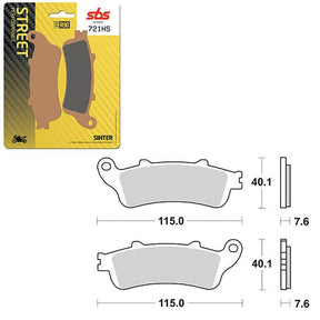 SBS PERFORMANCE HS SINTER FRONT BRAKE PAD (6250721108) - DRIVEN Canada's Powersports 6250721108