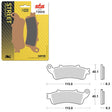 SBS PERFORMANCE HS SINTER FRONT BRAKE PAD (6250735108) - DRIVEN Canada's Powersports 6250735108