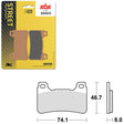 SBS PERFORMANCE HS SINTER FRONT BRAKE PAD (6250809108) - DRIVEN Canada's Powersports 6250809108