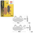 SBS PERFORMANCE LS SINTER BRAKE PAD (6260638100) - DRIVEN Canada's Powersports 6260638100