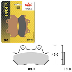 SBS PERFORMANCE LS SINTER REAR BRAKE PAD (1626572) - DRIVEN Canada's Powersports 1626572