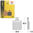SBS PERFORMANCE LS SINTER REAR BRAKE PAD (6260519108) - DRIVEN Canada's Powersports 6260519108