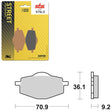SBS PERFORMANCE LS SINTER REAR BRAKE PAD (6260575108) - DRIVEN Canada's Powersports 6260575108