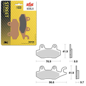 SBS PERFORMANCE LS SINTER REAR BRAKE PAD (6260633108) - DRIVEN Canada's Powersports 6260633108