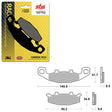 SBS ROAD RACING & TRACKDAYS CARBON TECH REAR BRAKE PAD (6210597108) - DRIVEN Canada's Powersports 6210597108