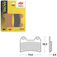 SBS ROAD RACING & TRACKDAYS SINTER FRONT BRAKE PAD (6470706108) - DRIVEN Canada's Powersports 6470706108