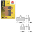 SBS ROAD RACING & TRACKDAYS SINTER FRONT BRAKE PAD (6470839108) - DRIVEN Canada's Powersports 6470839108