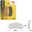 SBS ROAD RACING & TRACKDAYS SINTER FRONT BRAKE PAD (6470841108) - DRIVEN Canada's Powersports 6470841108