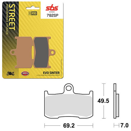 SBS SP EVO SINTER FRONT BRAKE PAD (6390782108) - DRIVEN Canada's Powersports 6390782108