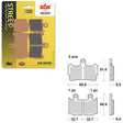 SBS SP EVO SINTER FRONT BRAKE PAD (6390869108) - DRIVEN Canada's Powersports 6390869108
