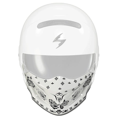 SCORPION COVERT MASK BANDANA GLOSS WHITE - Driven Powersports Inc.84546807795552 - 543 - 26