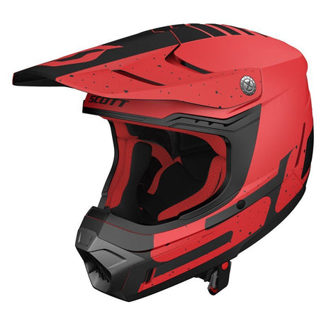 Scott 350 EVO Plus Team Helmet Red/Black (L) - DRIVEN Canada's Powersports 268019-1018008
