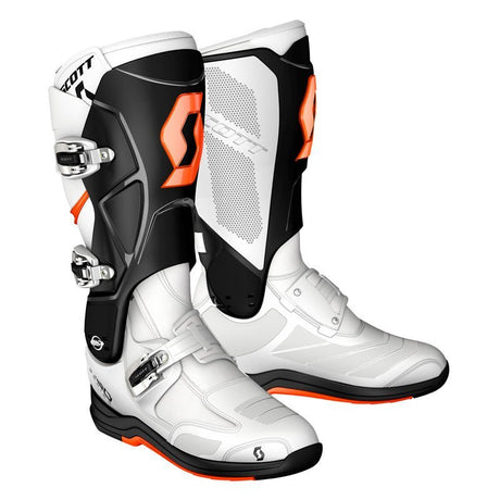 Scott 550 MX Boots White/White (14/48) - DRIVEN Canada's Powersports 236369-1088064