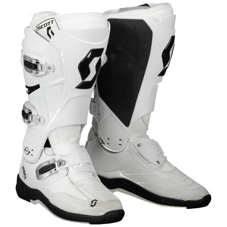 Scott 550 MX Boots White/White (14/48) - DRIVEN Canada's Powersports 236369-2597060