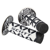 SCOTT USA DIAMOND MX GRIPS WITH DONUTS ORANGE/BLACK - Driven Powersports Inc.886687936685219626 - 1007