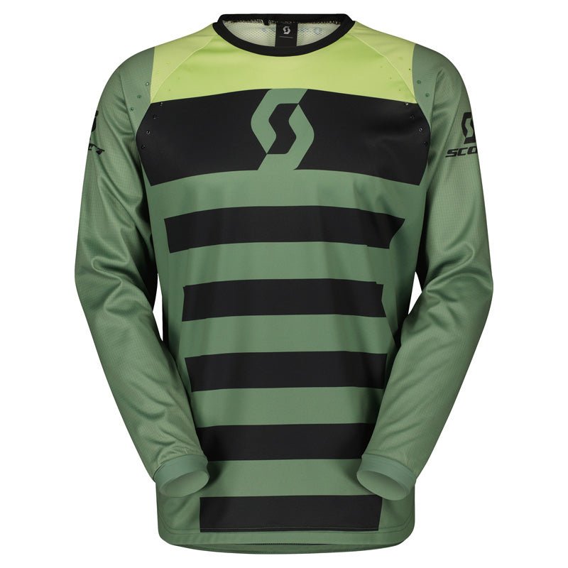 SCOTT USA EVO RACE JERSEY - GREEN/BLACK (2XL) - Driven Powersports Inc.7615523905089418530 - 1089006