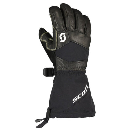 SCOTT USA EXPLORAIR PLUS GTX LONG GLOVES - DARK GREY/BLACK (L) - Driven Powersports Inc.7615523636426292420 - 0001004