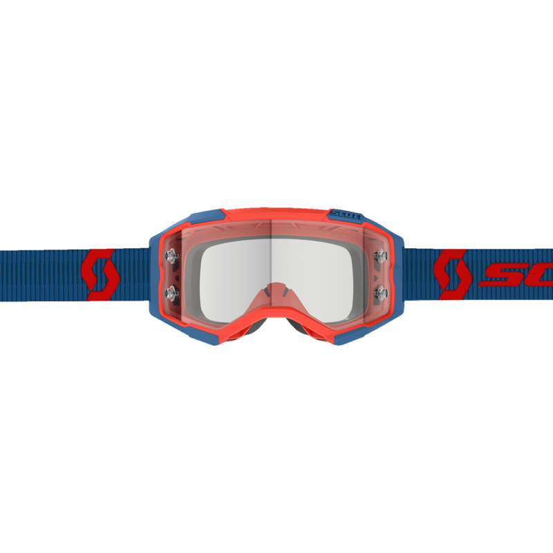 SCOTT USA FURY GOGGLES DARK BLUE/NEON RED CLEAR WORKS - DRIVEN Canada's Powersports 196530065197274514 - 7698113