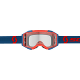 SCOTT USA FURY GOGGLES DARK BLUE/NEON RED CLEAR WORKS - DRIVEN Canada's Powersports 196530065197274514 - 7698113
