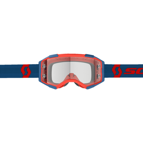 SCOTT USA FURY GOGGLES DARK BLUE/NEON RED CLEAR WORKS - DRIVEN Canada's Powersports 196530065197274514 - 7698113