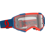 SCOTT USA FURY GOGGLES DARK BLUE/NEON RED CLEAR WORKS - DRIVEN Canada's Powersports 196530065197274514 - 7698113