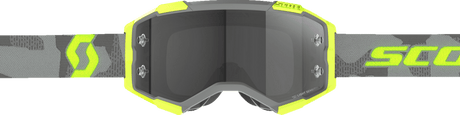 SCOTT USA FURY GOGGLES LIGHT GREY/NEON YELLOW LIGHT SENSITIVE GREY WORKS - DRIVEN Canada's Powersports 7615523902057272827 - 7697327