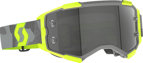 SCOTT USA FURY GOGGLES LIGHT GREY/NEON YELLOW LIGHT SENSITIVE GREY WORKS - DRIVEN Canada's Powersports 7615523902057272827 - 7697327