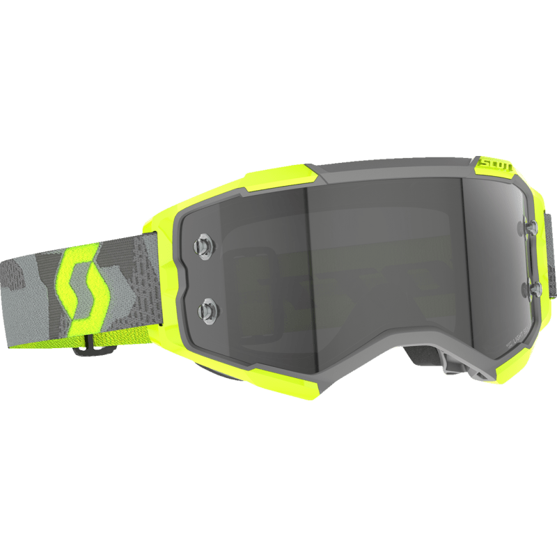 SCOTT USA FURY GOGGLES LIGHT GREY/NEON YELLOW LIGHT SENSITIVE GREY WORKS - DRIVEN Canada's Powersports 7615523902057272827 - 7697327