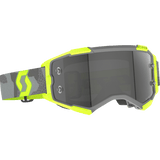 SCOTT USA FURY GOGGLES LIGHT GREY/NEON YELLOW LIGHT SENSITIVE GREY WORKS - DRIVEN Canada's Powersports 7615523902057272827 - 7697327