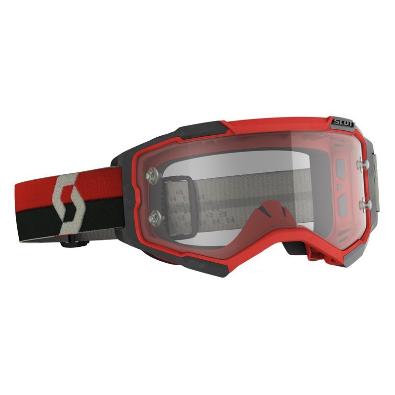 SCOTT USA FURY GOGGLES ORANGE/GREY - CLEAR WORKS - Driven Powersports Inc.192820148939274514 - 1018113