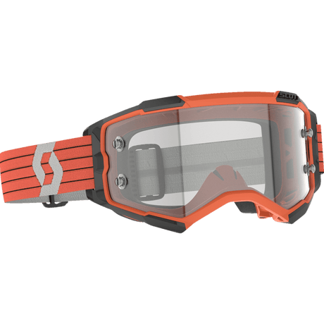 SCOTT USA FURY GOGGLES ORANGE/GREY CLEAR WORKS - DRIVEN Canada's Powersports 192820148946274514 - 1039113