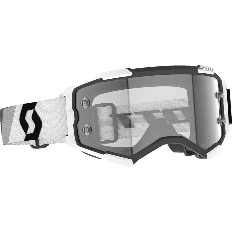 SCOTT USA FURY GOGGLES PREMIUM BLACK/WHITE CLEAR WORKS - DRIVEN Canada's Powersports 7615523902019274514 - 7702113