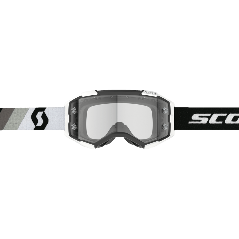 SCOTT USA FURY GOGGLES PREMIUM BLACK/WHITE CLEAR WORKS - DRIVEN Canada's Powersports 7615523902019274514 - 7702113