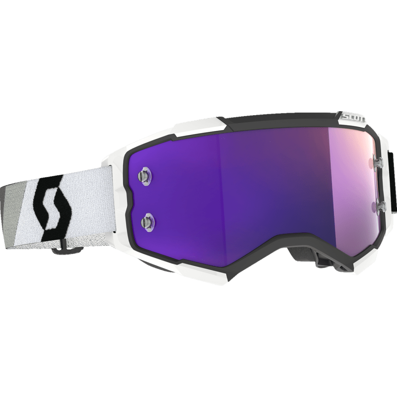 SCOTT USA FURY GOGGLES PREMIUM BLACK/WHITE PURPLE CHROME WORKS - DRIVEN Canada's Powersports 196530065111272828 - 7702281