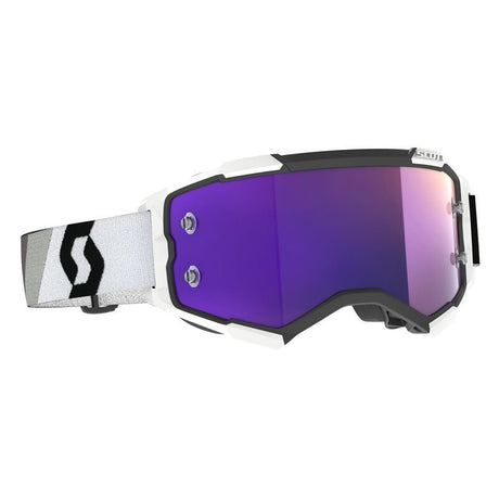 Scott Fury Goggles Premium Black/White Purple Chrome Works - DRIVEN Canada's Powersports 196530065111272828-7702281