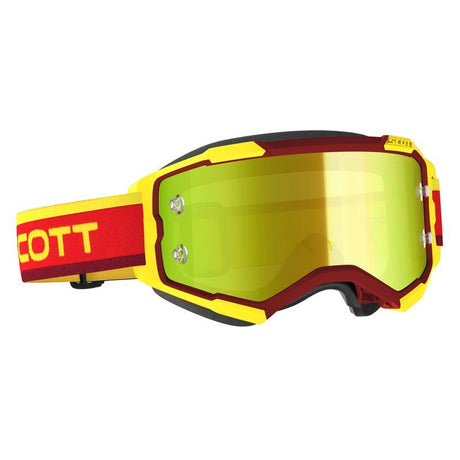 SCOTT USA FURY GOGGLES RED/YELLOW YELLOW CHROME WORKS - Driven Powersports Inc.192820844725272828 - 1648289