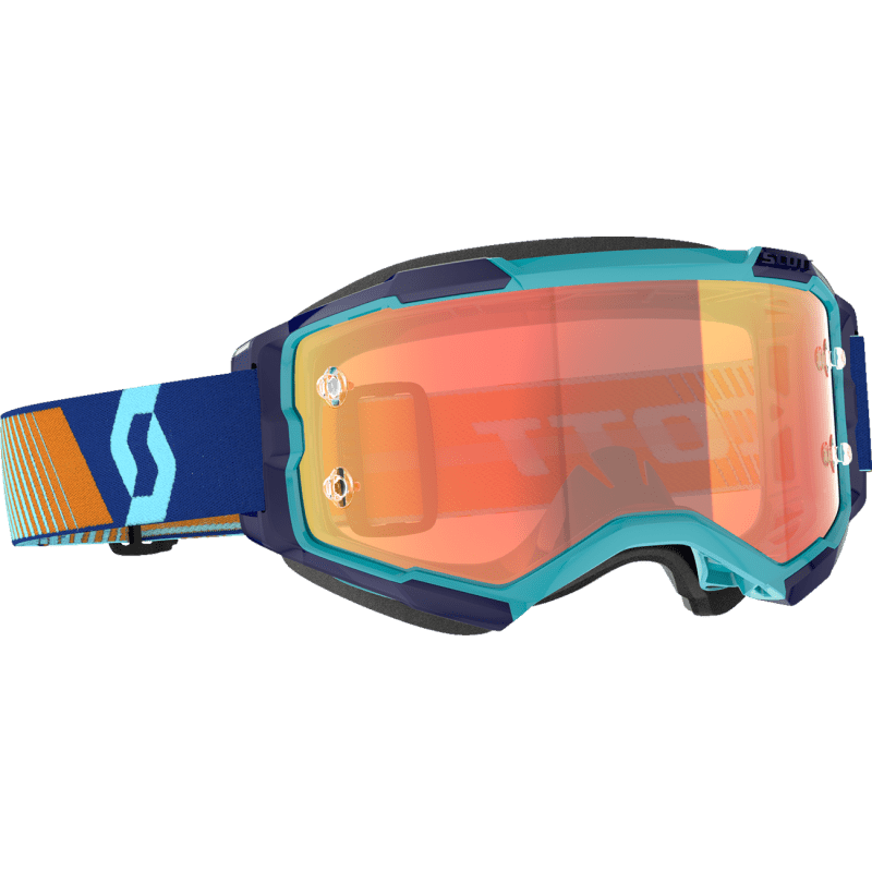 SCOTT USA FURY GOGGLES ROYAL BLUE/ORANGE ORANGE CHROME WORKS - DRIVEN Canada's Powersports 192820844749272828 - 7436280