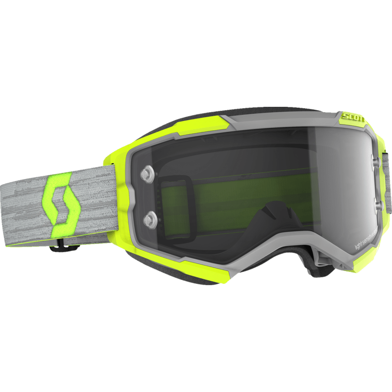 SCOTT USA FURY MX GOGGLES (GREY/YELLOW LIGHT SENSITIVE GREY WORKS) - DRIVEN Canada's Powersports 192820561424272827 - 1120327