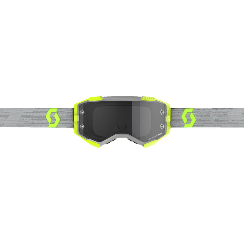 SCOTT USA FURY MX GOGGLES (GREY/YELLOW LIGHT SENSITIVE GREY WORKS) - DRIVEN Canada's Powersports 192820561424272827 - 1120327