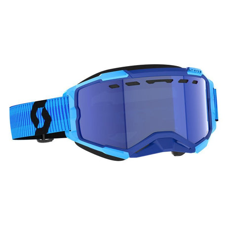 Scott Fury Snowmobile Goggles (Blue/Black Blue Chrome) - DRIVEN Canada's Powersports 196530065302278605-1034347