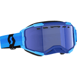 Scott Fury Snowmobile Goggles (Blue/Black Blue Chrome) - DRIVEN Canada's Powersports 196530065302278605-1034347