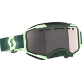 SCOTT FURY SNOWMOBILE GOGGLES (DARK GREEN/MINT GREEN - SILVER CHROME) (278605 - 7703313) - Driven Powersports Inc.7615523902132278605 - 7703313