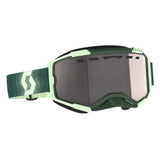 SCOTT USA FURY SNOWMOBILE GOGGLES (DARK GREEN/MINT GREEN - SILVER CHROME) (278605 - 7703313) - Driven Powersports Inc.7615523902132278605 - 7703313