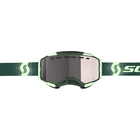 SCOTT FURY SNOWMOBILE GOGGLES (DARK GREEN/MINT GREEN - SILVER CHROME) (278605 - 7703313) - Driven Powersports Inc.7615523902132278605 - 7703313